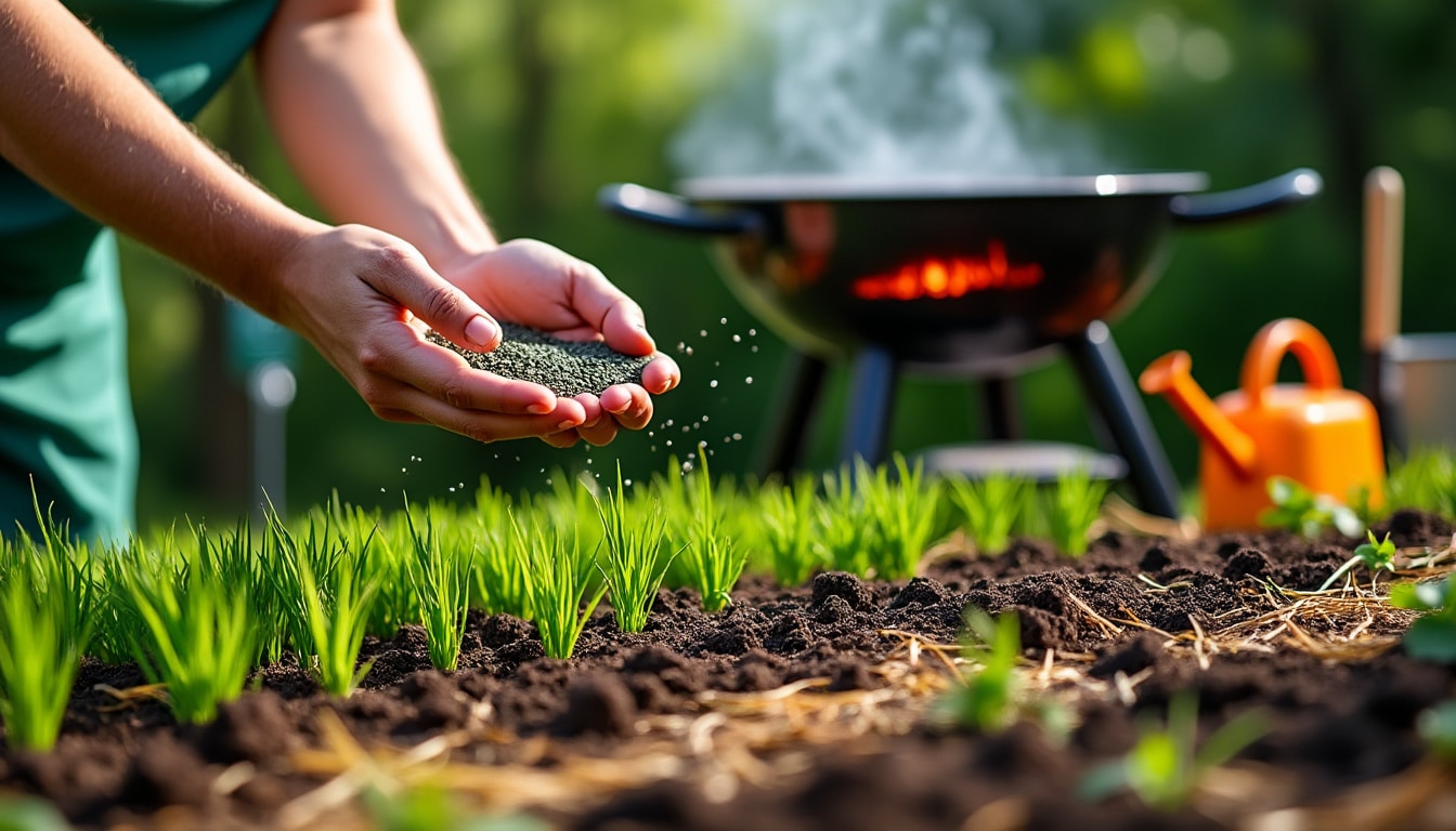 apprenez à semer une pelouse sans retourner la terre tout en maîtrisant la cuisson du sol et le nettoyage efficace pour un jardin impeccable.
