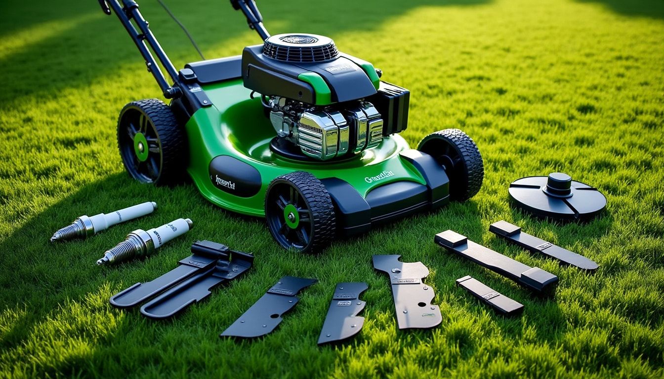 découvrez les pièces détachées pour tondeuse green cut, alliant puissance, rendement optimal et facilité de pose pour un entretien de jardin efficace.