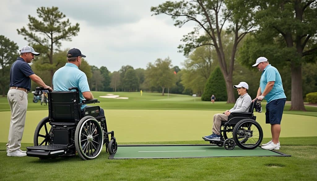 Golf en fauteuil et handigolf : les structures existantes