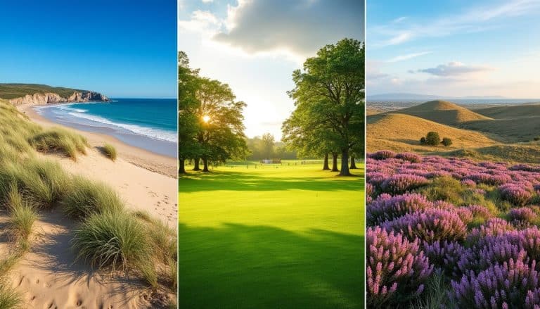 Links, parkland et heathland : les trois grandes familles