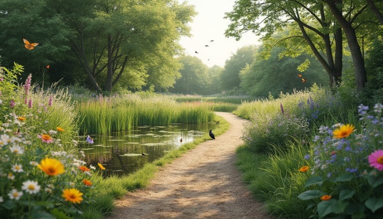 Biodiversité sur un parcours : les zones naturelles